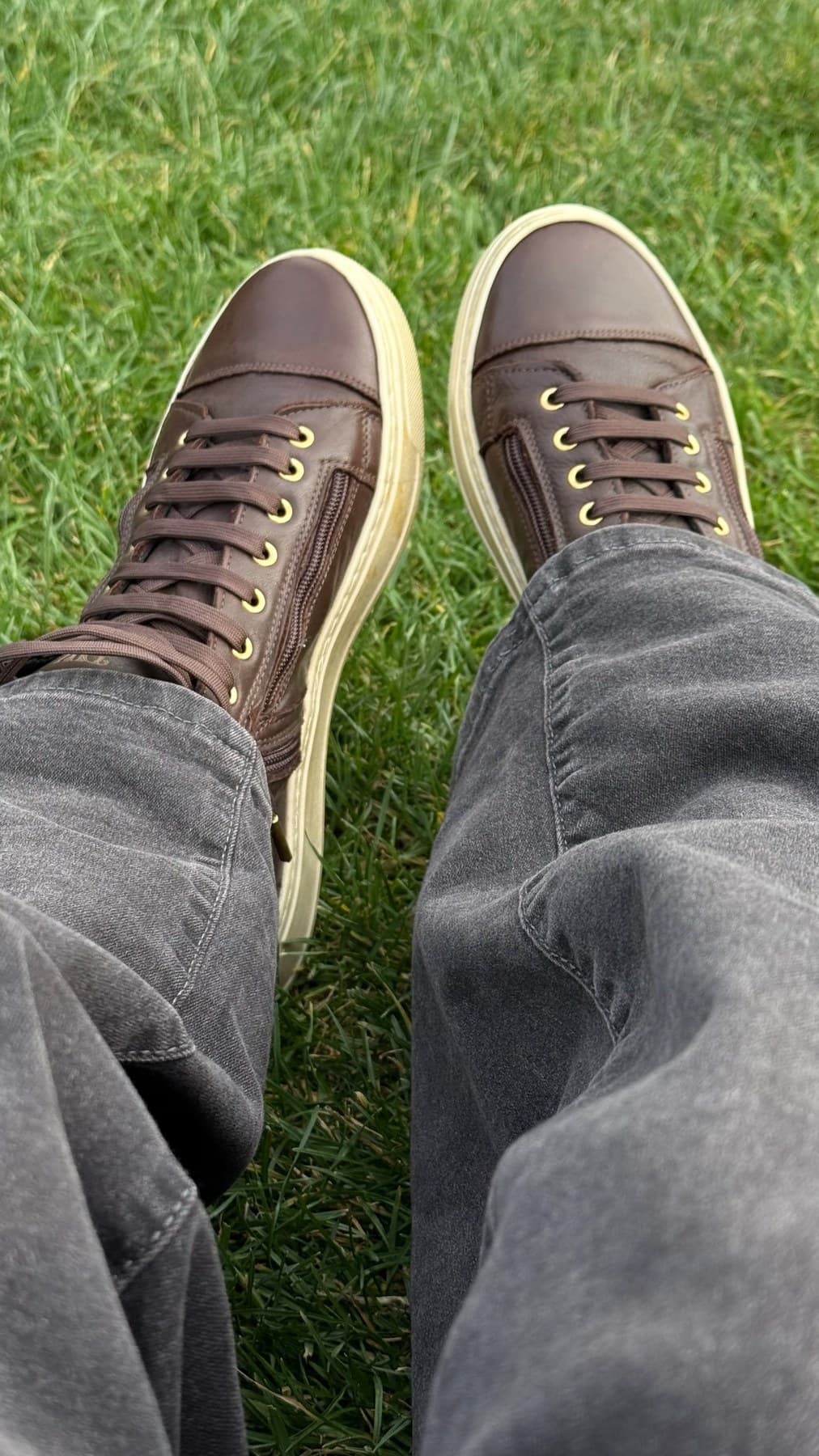 Sur l’herbe